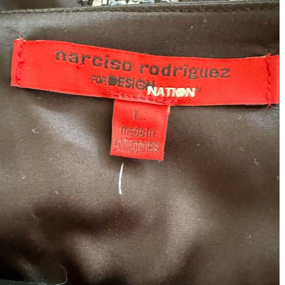 Narcisco Rodriguez for Design Nation Black Sequin Dress, Size Large - Picture 3 of 5